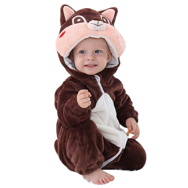 Animal Crawling Suit Baby Multi-Color Jumpsuit Children's Clothes