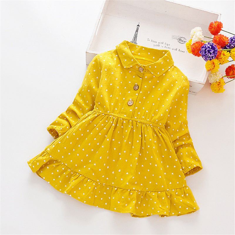 New Spring Little Girl Princess Dress Children Skirt