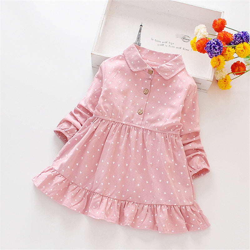 New Spring Little Girl Princess Dress Children Skirt