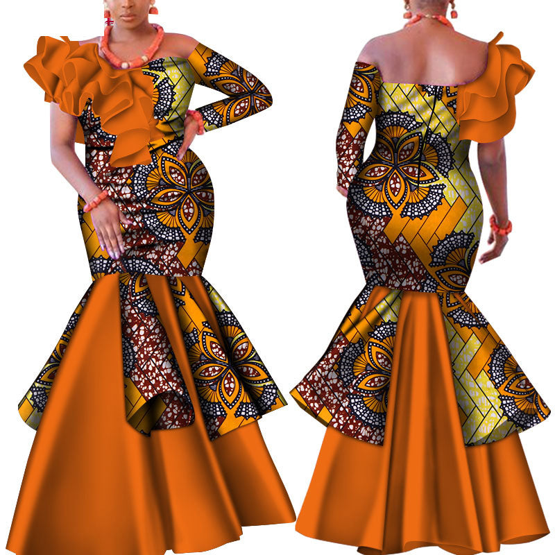 Wedding Party Dresses Traditional African Costumes