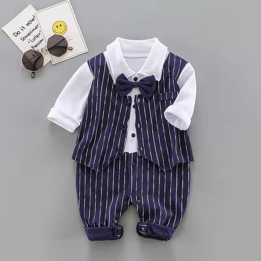 Spring And Autumn Infant One-Piece Romper Long Sleeve Baby Boy or Baby Girl Clothes